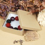 Made in USA Natural Kraft Jewelry Boxes as seen at Fetpak.