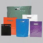 LD Heavyweight Die Cut Merchandise Bags also available at Fetpak.