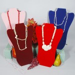 Some of the Colored Necklace Displays Fetpak is Closing Out. 