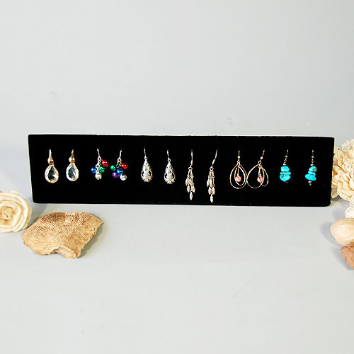 Earring/Pendant Displays- For Single or Multiple Pairs- Black