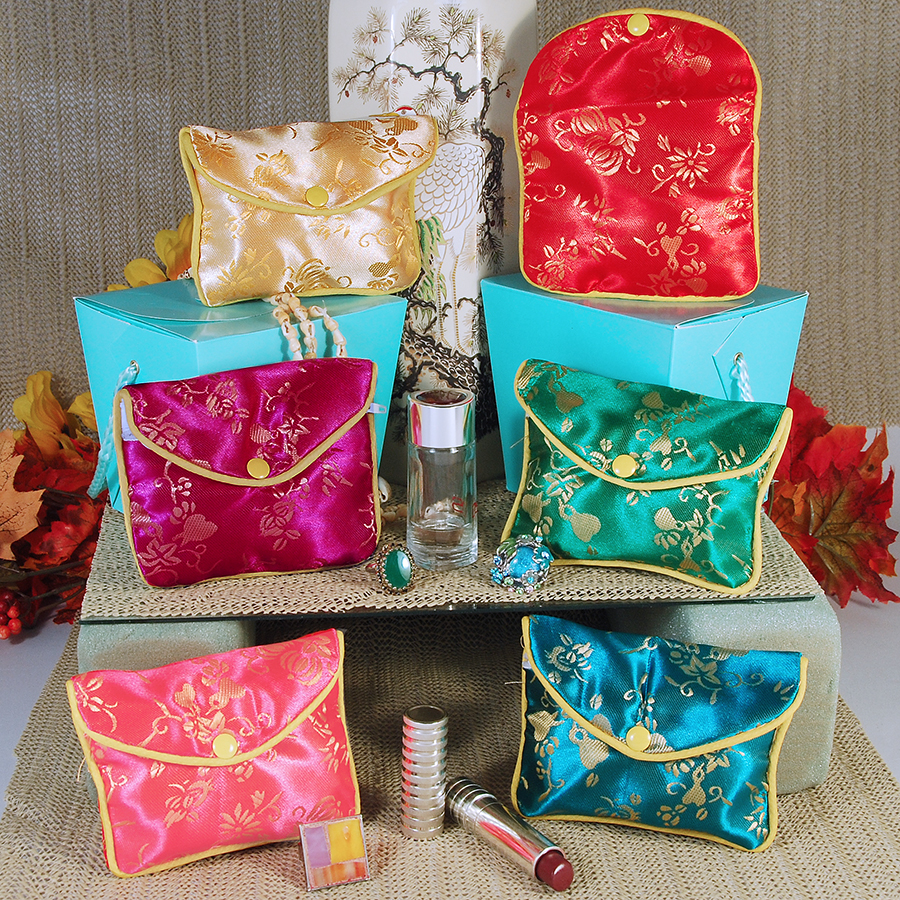 Glitzy Gift Ribbon Handbag - Gold – Bewaltz